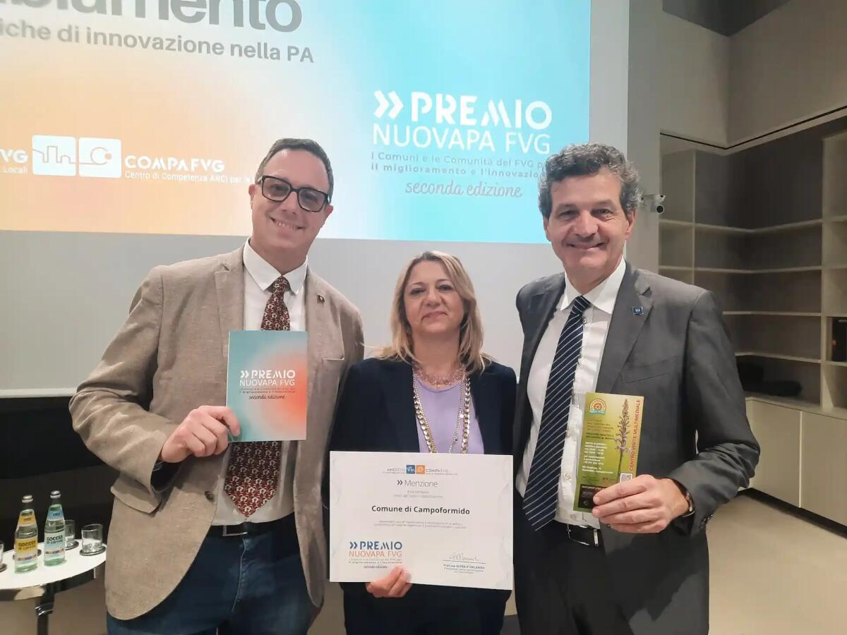 Nuovo riconoscimento al mulino di Basaldella: Menzione del “Premio Nuova PA,  – seconda edizione” - 