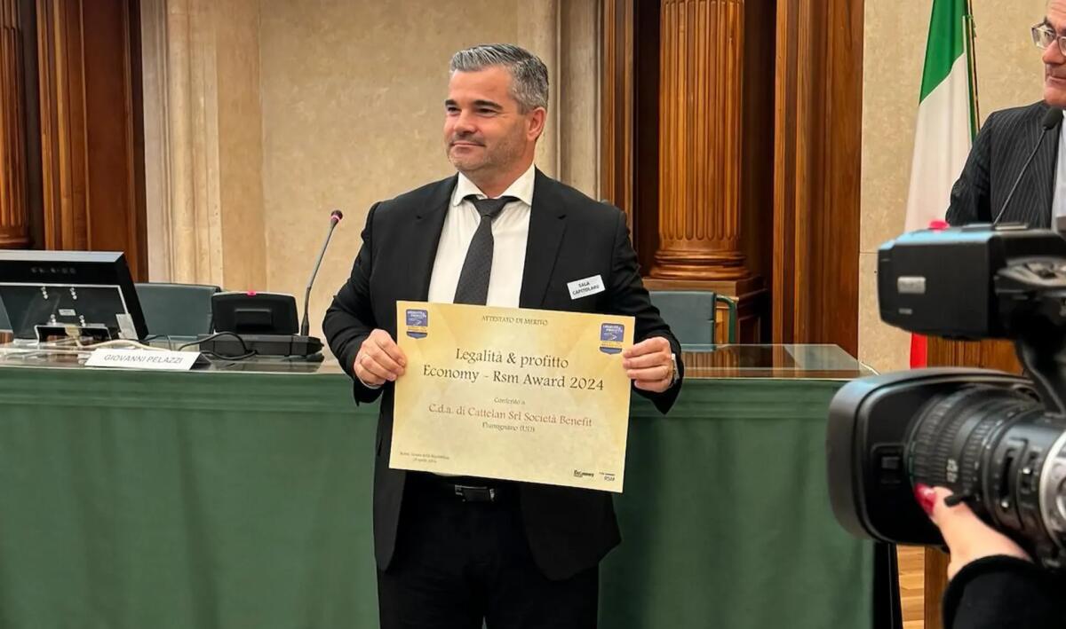 L'azienda CDA di Talmassons riceve il prestigioso premio “Legalità &amp; Profitto” - 