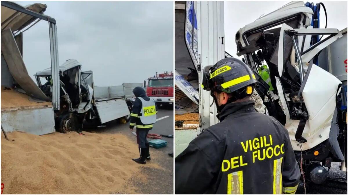 Dramma in Autostrada, furgone tampona un tir: conducente morto sul colpo - 