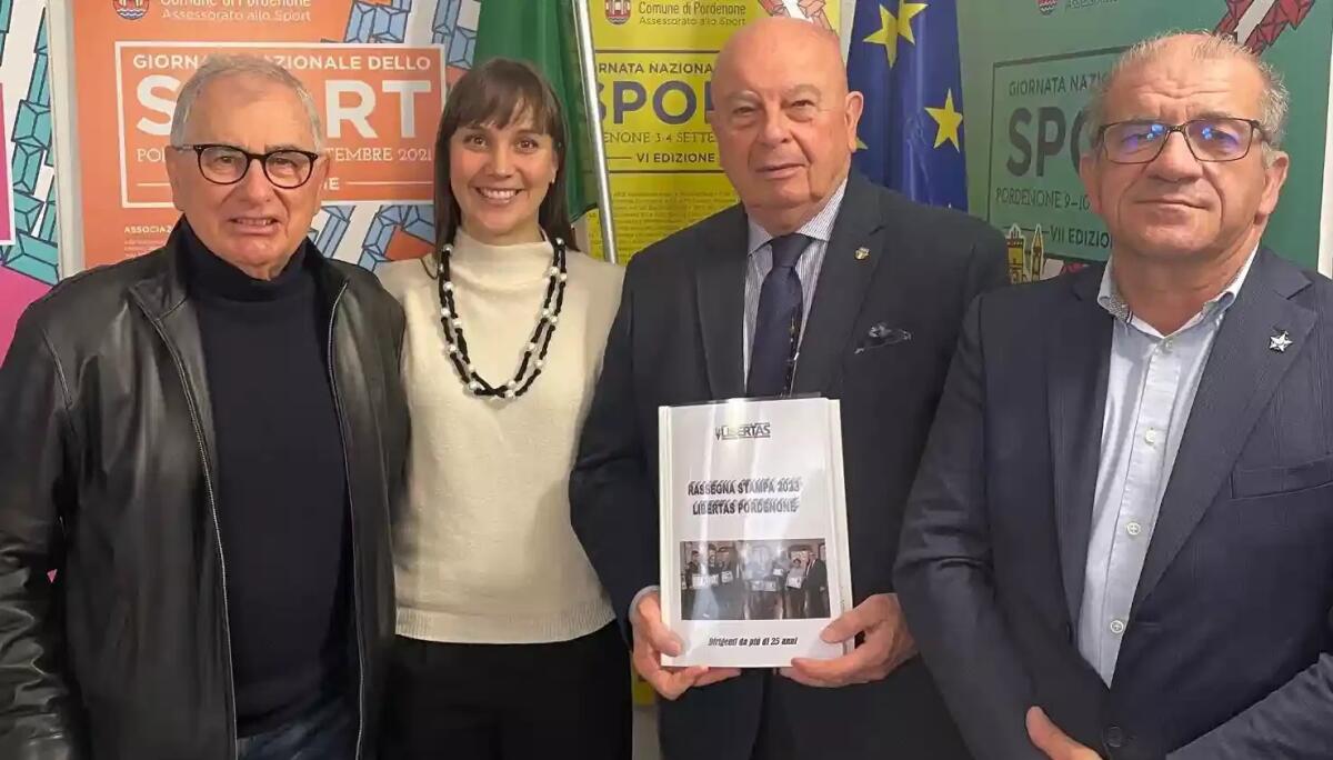 Libertas: il presidente Neri ricevuto in municipio dall’assessore allo sport - 