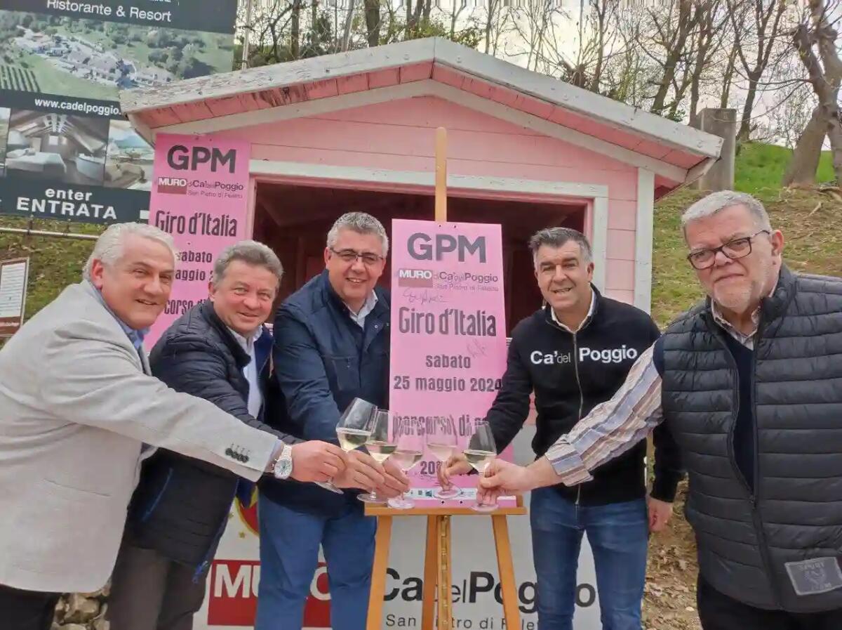 Giro d'Italia, le associazioni fanno squadra per il passaggio sul muro di Ca' del Poggio - 