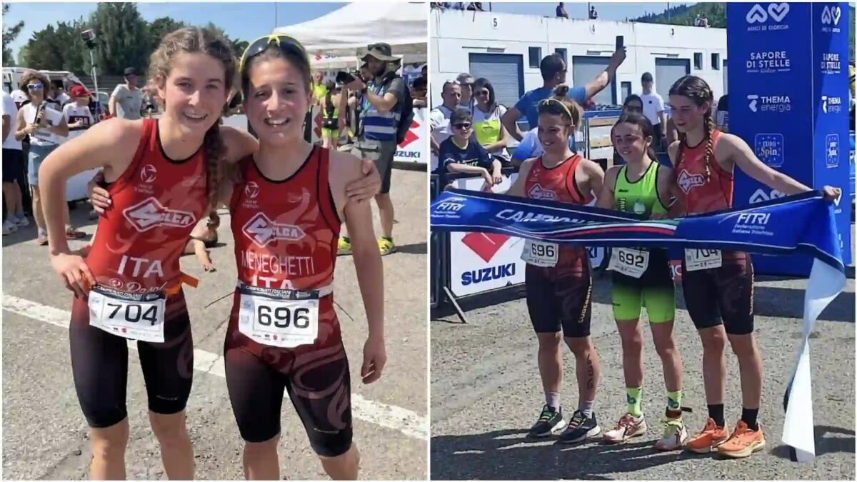 Argento e bronzo per Silca Ultralite Vittorio Veneto ai tricolori di duathlon giovani -