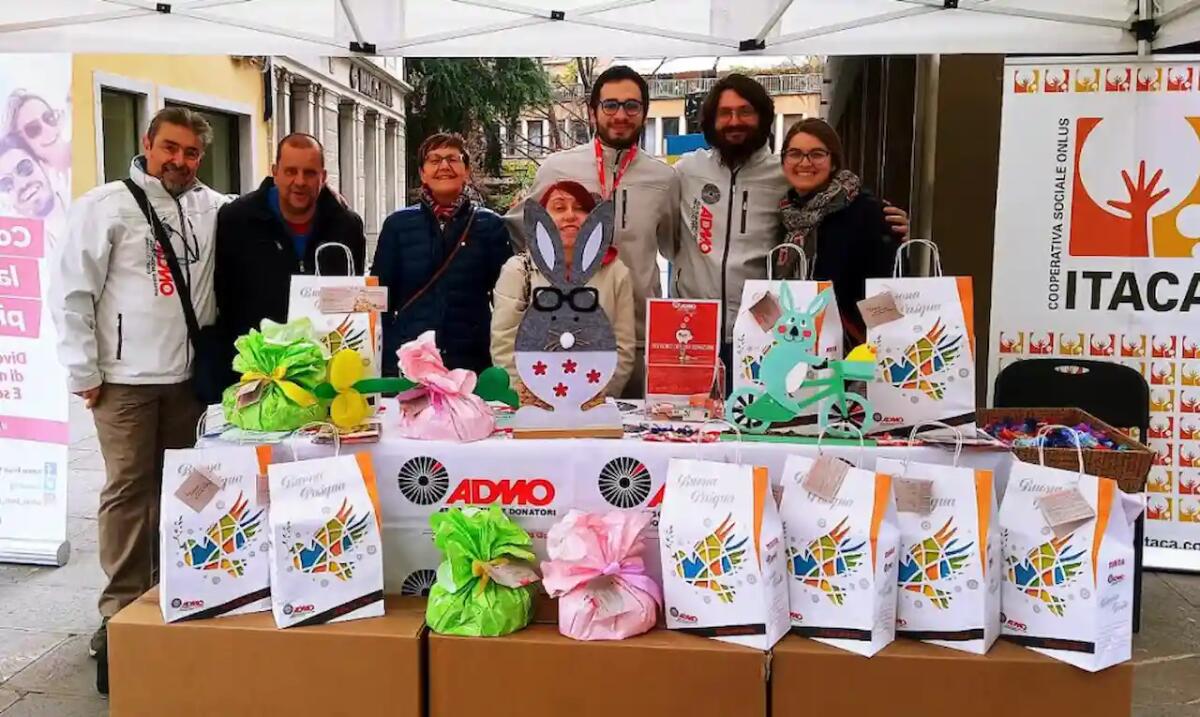 Persone con disabilità in sostegno ad Admo Fvg a San Daniele del Friuli - 