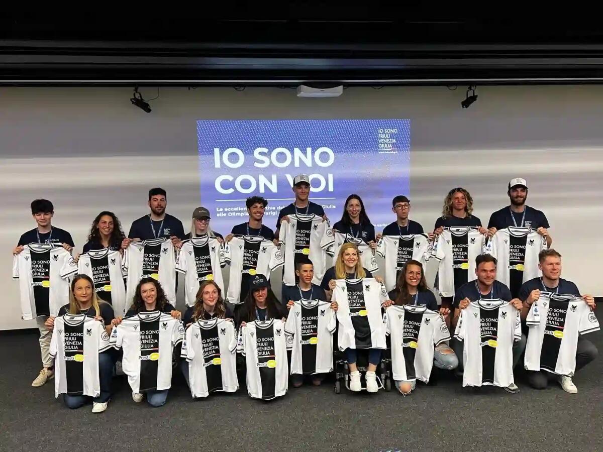 Eccellenze sportive del Friuli "sfilano" allo Stadio, pronti per le Olimpiadi di Parigi 2024 - 