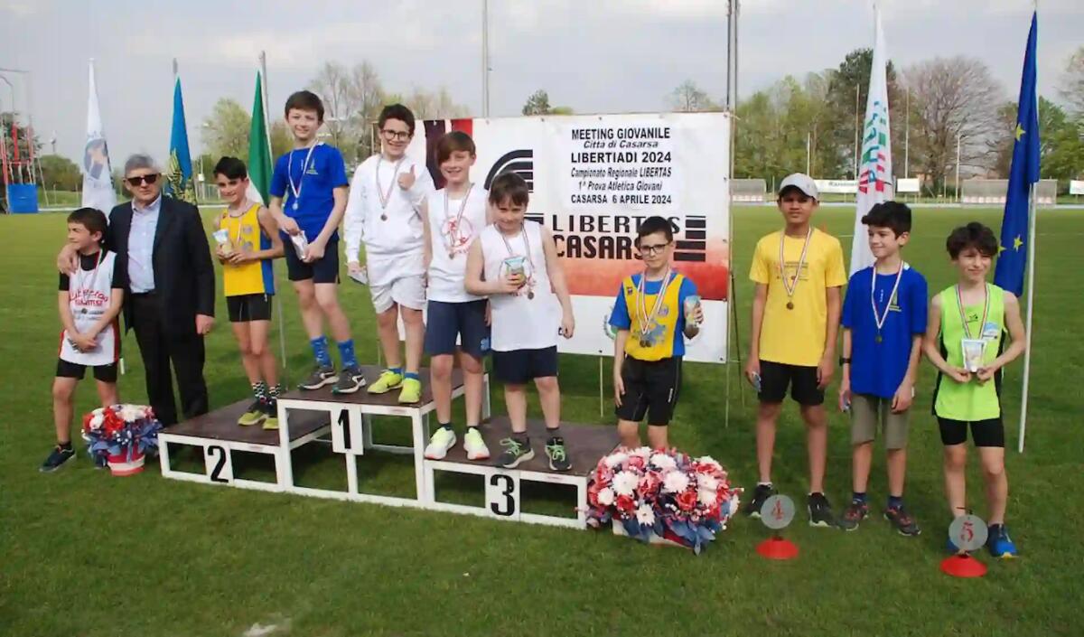 Un esercito di 480 atleti alle Libertadi di Atletica Leggera a Casarsa della Delizia - 