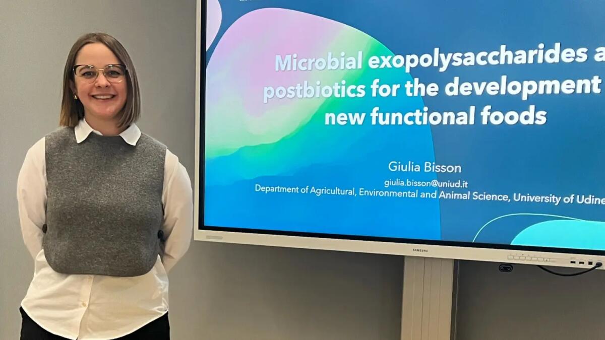 Agroalimentare, Giulia Bisson fra i 17 migliori giovani studiosi europei selezionati dalla Efce - 