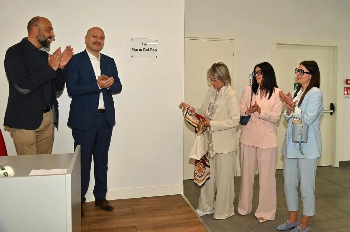 Intitolata a Mario Dal Ben la sala assemblee Conad di Porcia - 