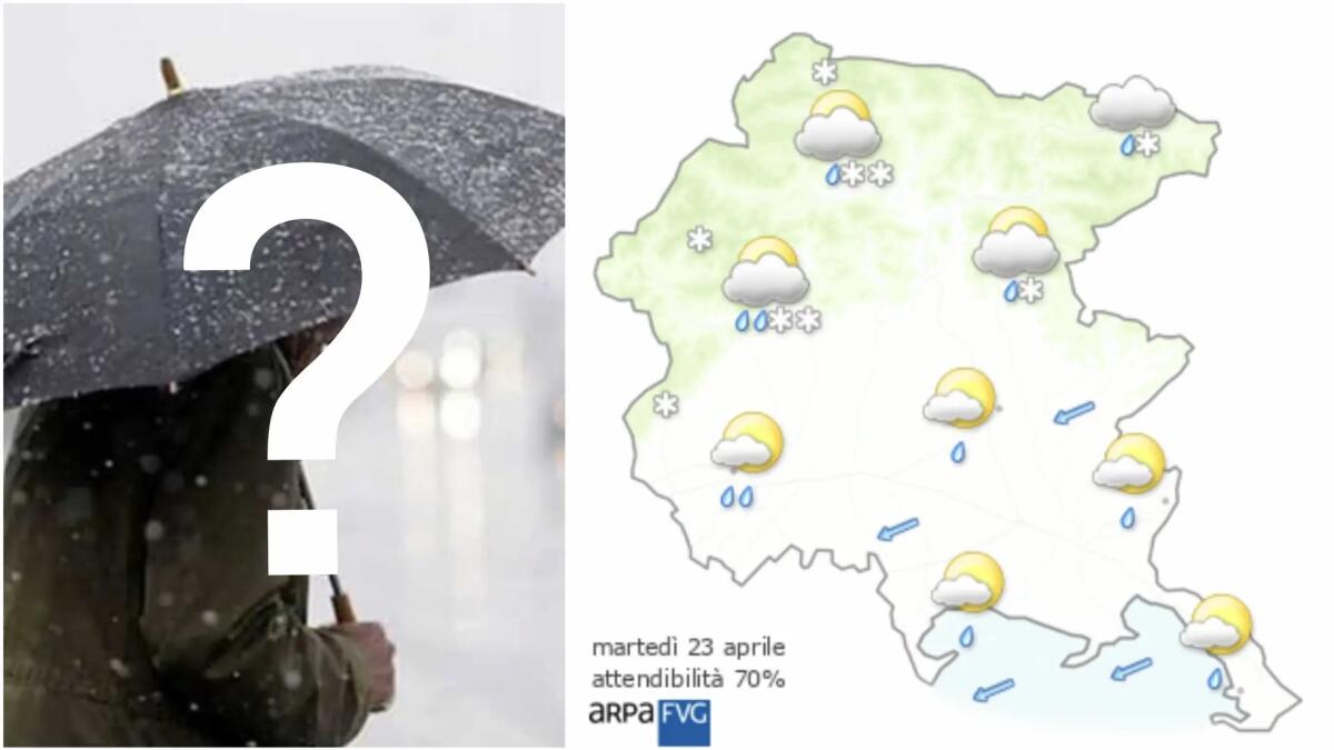 Previsioni Meteo Friuli Venezia Giulia, che tempo farà oggi 23 aprile 2024? - 