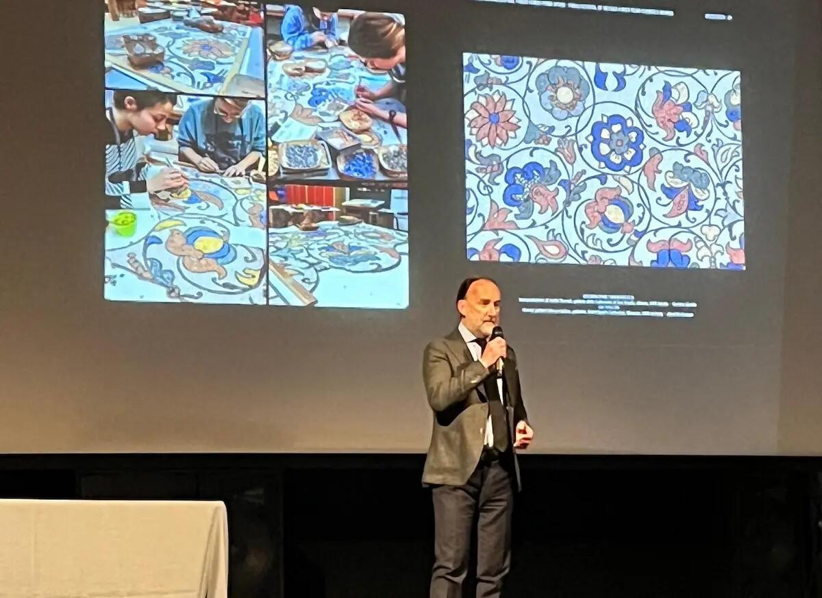 La Scuola Mosaicisti del Friuli ospite al Congresso dell'AIMC -