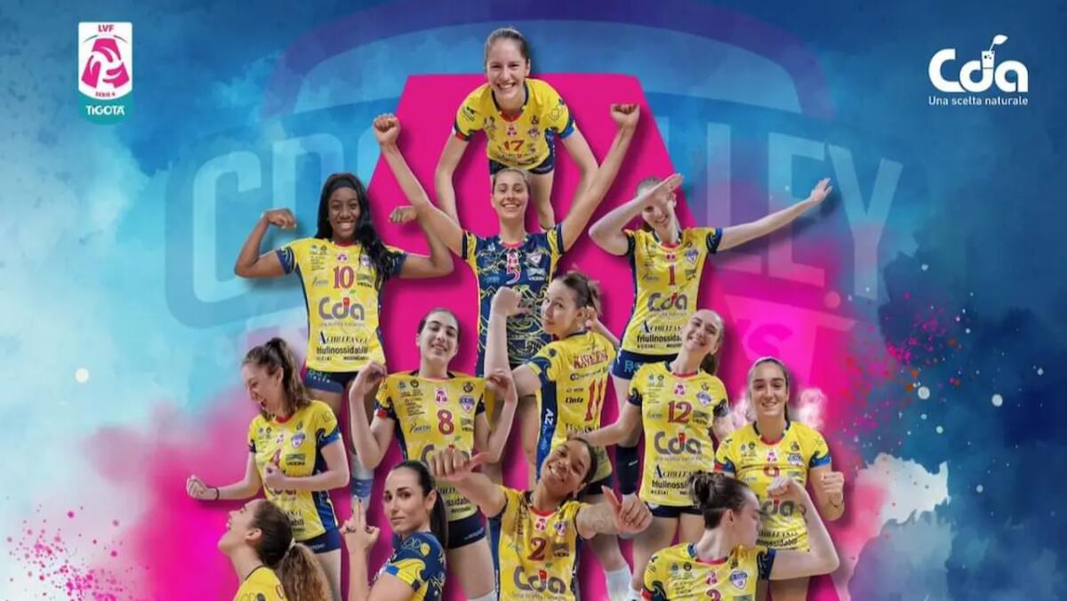 E' tutto vero: Cda Volley Talmassons batte Busto Arsizio e vola in Serie A1 - 