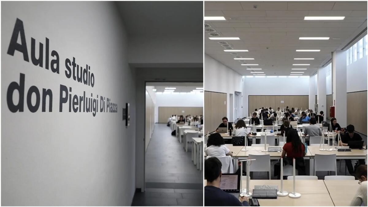 Intitolata a don Pierluigi Di Piazza l'aula studio della Biblioteca scientifica - 