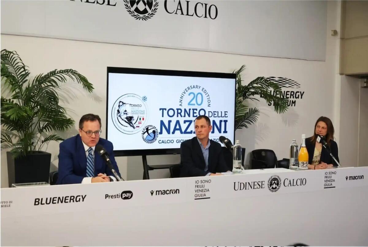 Torneo delle Nazioni di Gradisca d’Isonzo, presentato l'evento allo stadio di Udine - 