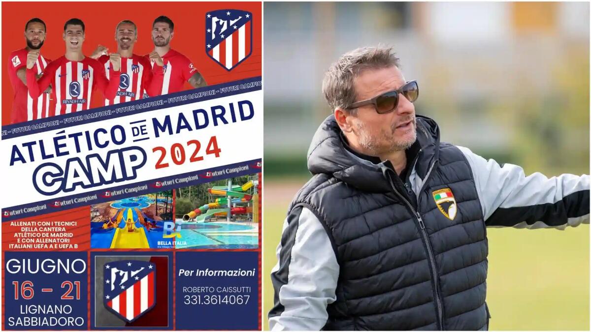 Con Orlando arriva in Friuli Venezia Giulia il Camp dell'Atletico Madrid - 