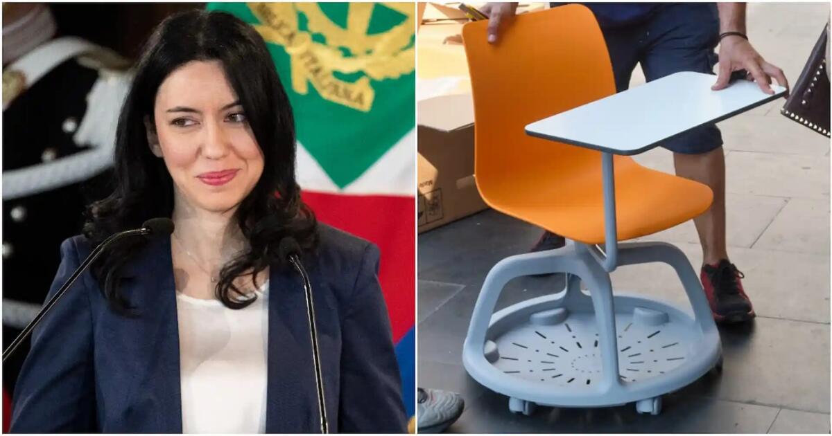 Banchi a rotelle "dimenticati" in magazzino, acquistati dal sindaco ad 1 euro l'uno -