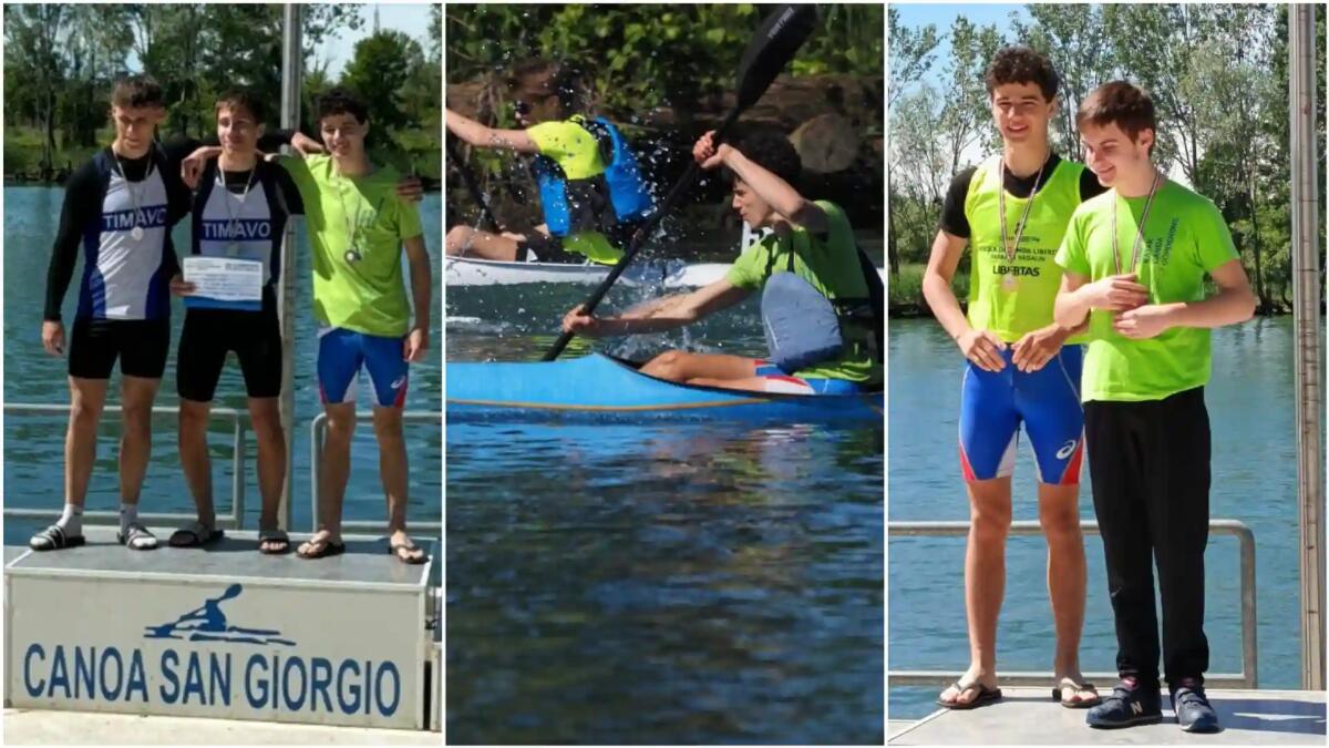 Canoa, nella maratona il Gkc Cordenons colleziona sei medaglie - 