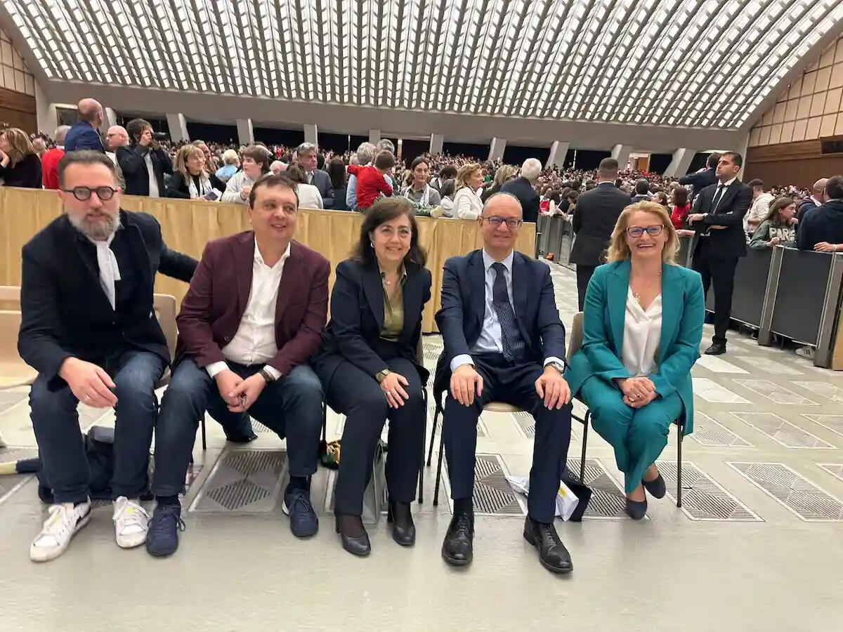 La formazione professionale padovana da Papa Francesco -