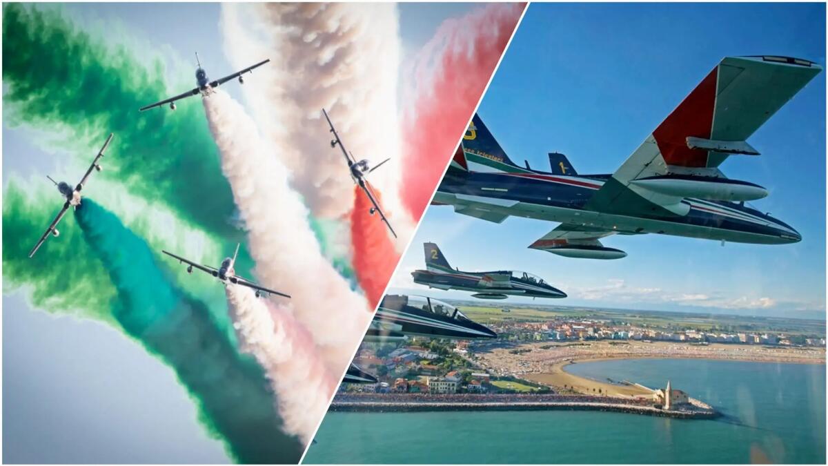 Caorle Air Show, arrivano le Frecce Tricolori sui cieli della città. Programma, orari e parcheggi - 