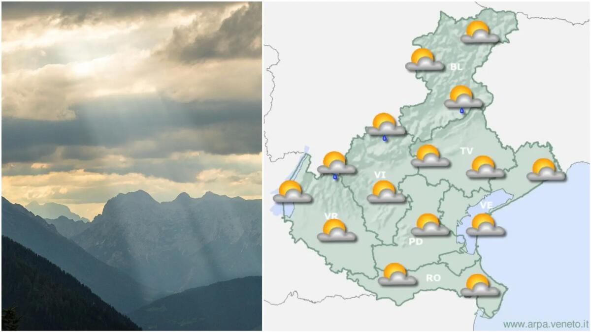 Meteo Veneto, le previsioni per sabato 4 maggio 2024. Che tempo farà? - 