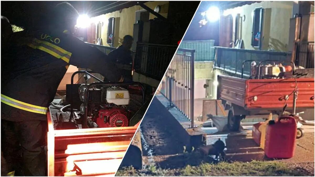 Maltempo, super lavoro per i pompieri nella Destra Tagliamento: 130 interventi, turni raddoppiati - 