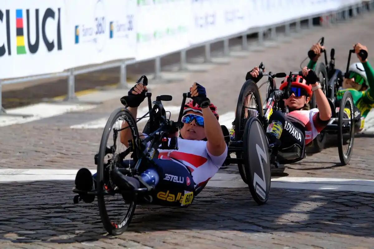 Coppa del Mondo di Paraciclismo a Maniago, pioggia di medaglie per gli azzurri. Cornegliani fa il bis - 