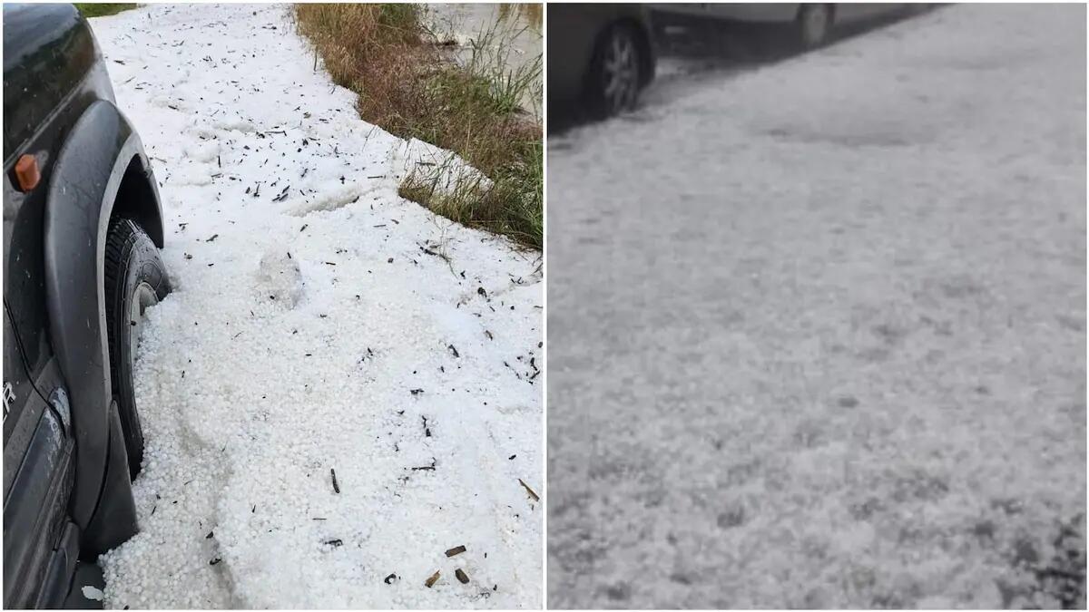 Grandinata e nubifragio sulla Bassa padovana: «meteo impazzito, fenomeno eccezionale» - 