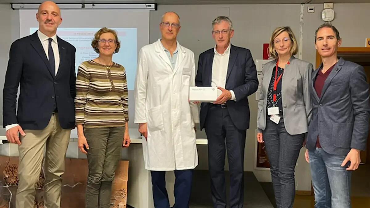 Un ecografo portatile per i pazienti domiciliari dell’Alto Friuli: ecco la donazione - 