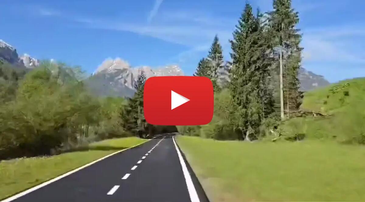 In questo video il percorso del Giro d'Italia a Sappada in meno di 2 minuti: spettacolare - 