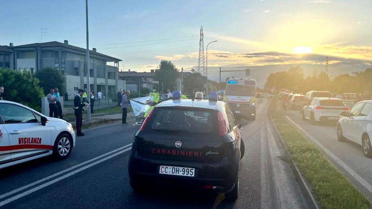 Incidente a Codognè: scontro tra auto e moto lungo la Cadore Mare - 