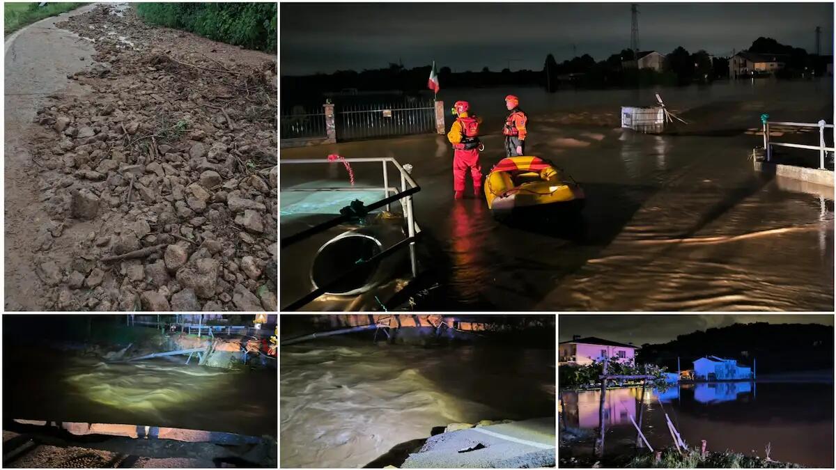 Veneto flagellato dal maltempo: 250 gli interventi dei pompieri. Cosa è successo nella notte - 