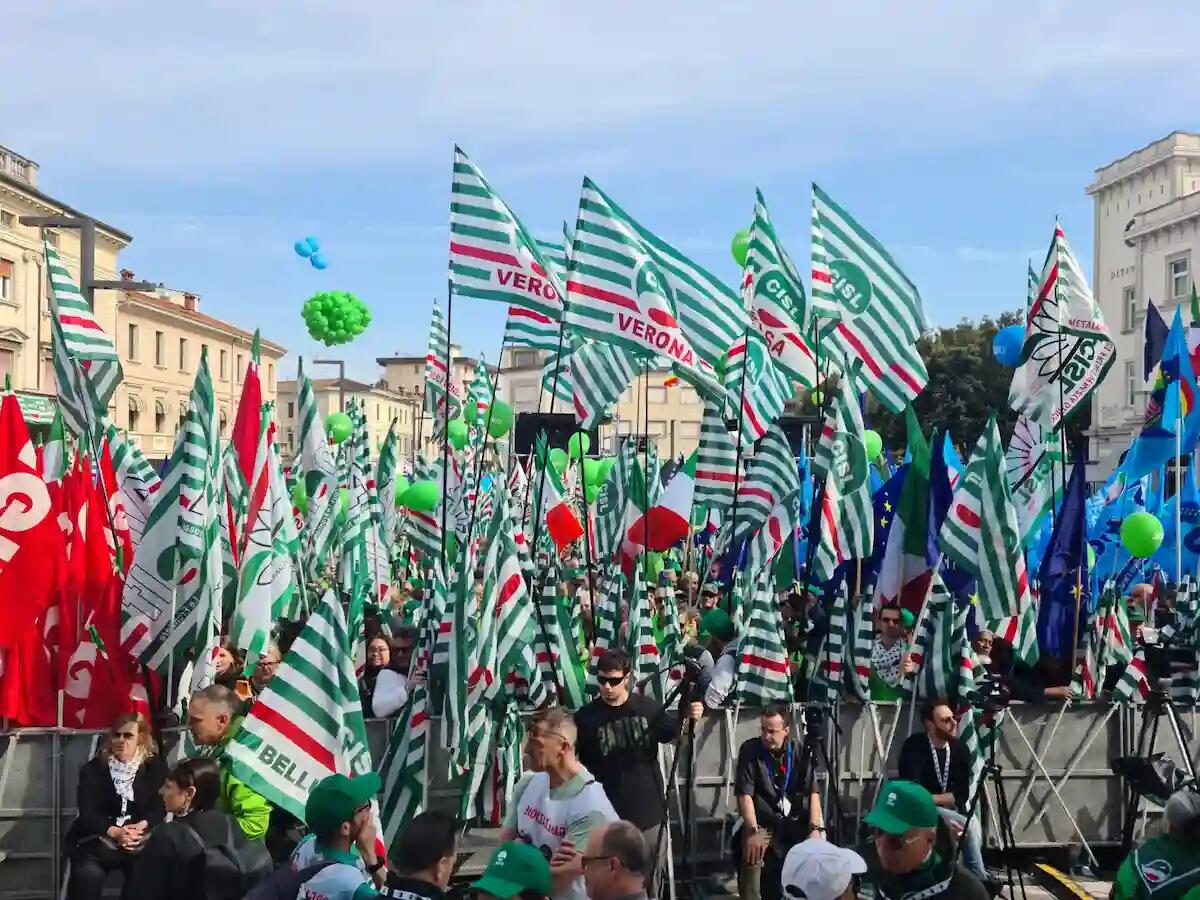 Cisl Veneto: in 500 stamattina alla manifestazione del Primo Maggio a Monfalcone -