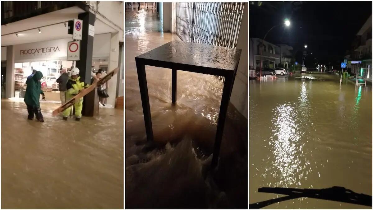 Emergenza maltempo a Castelfranco Veneto: allagamenti e danni ingenti - 