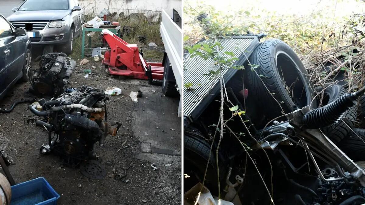 Scoperta un'autofficina completamente abusiva: l'attività presso un’abitazione privata - 