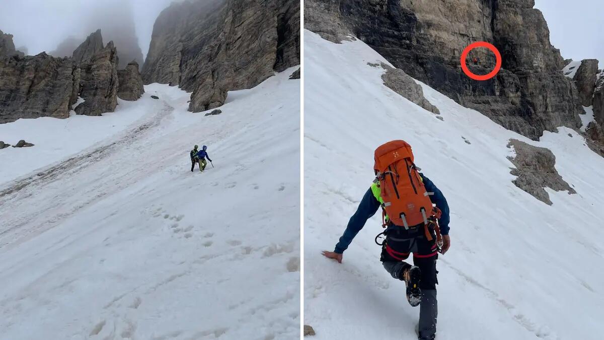 Dramma sfiorato a 2700 metri, coppia bloccata con calzature inadeguate: soccorsi - 
