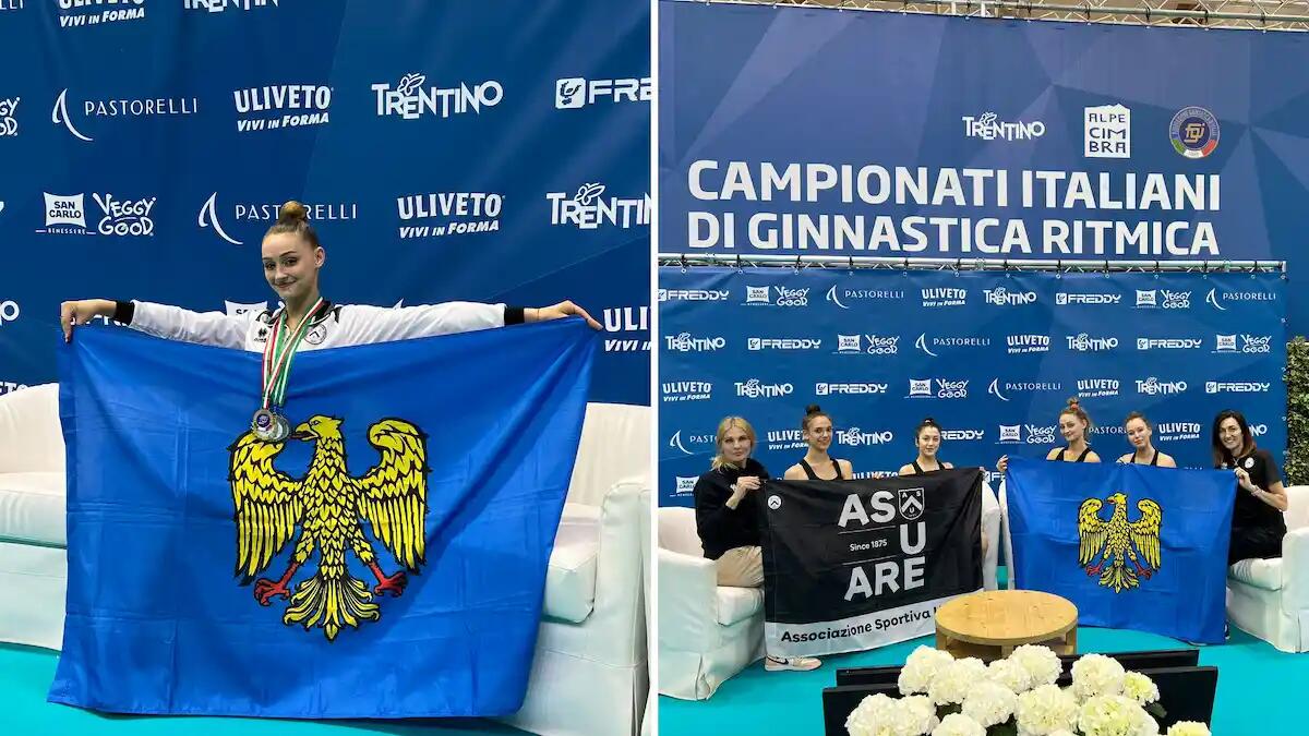 Assoluti di ritmica: per Tara Dragaš (ASU) un oro, due argenti e un bronzo - 