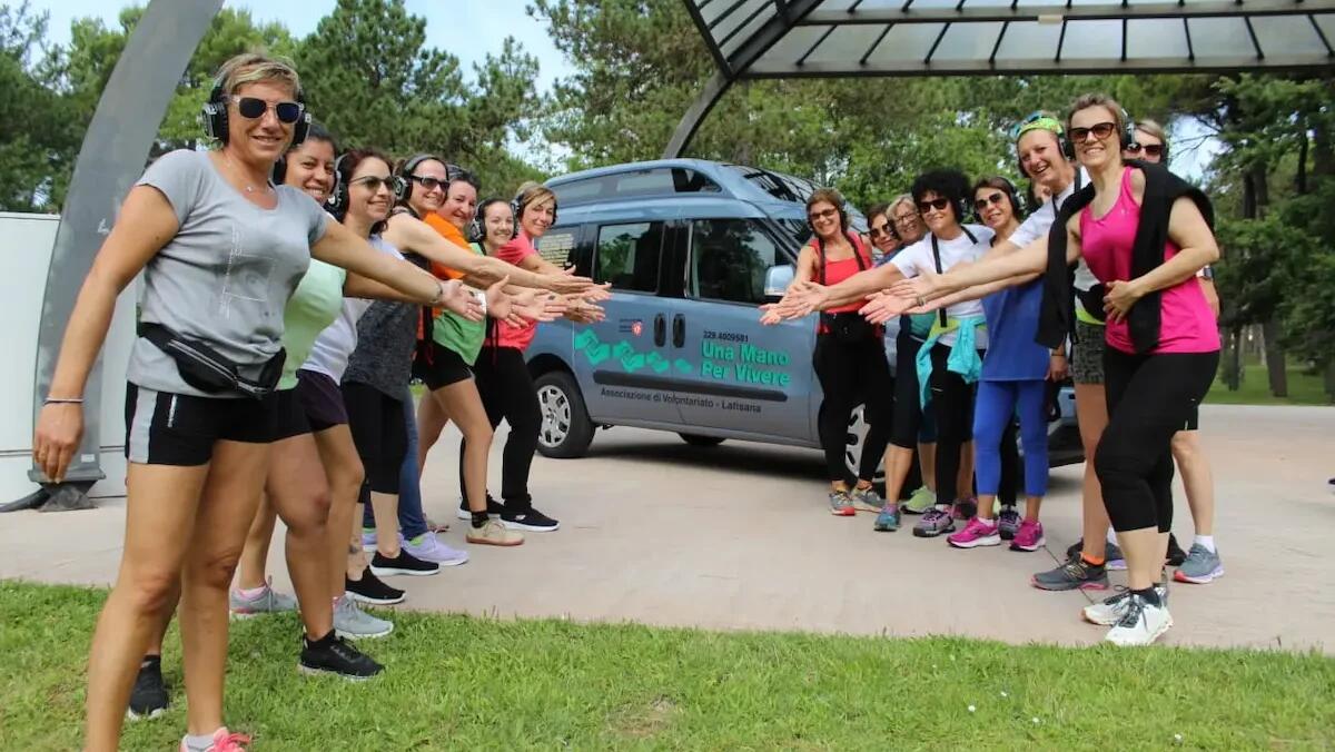 Una camminata metabolica a Lignano per sostenere l'associazione "Una Mano per Vivere" - 