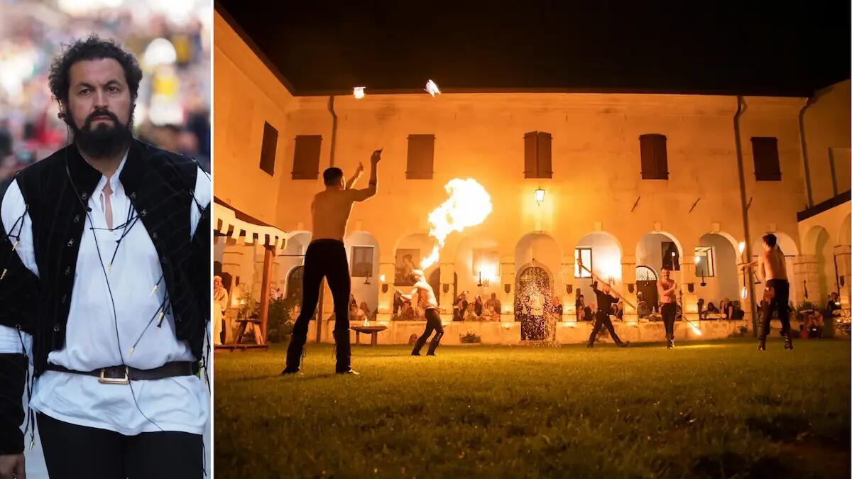 Medioevo a Valvasone con un tocco umbro: Rodolfo Mantovani al comando della rievocazione - 