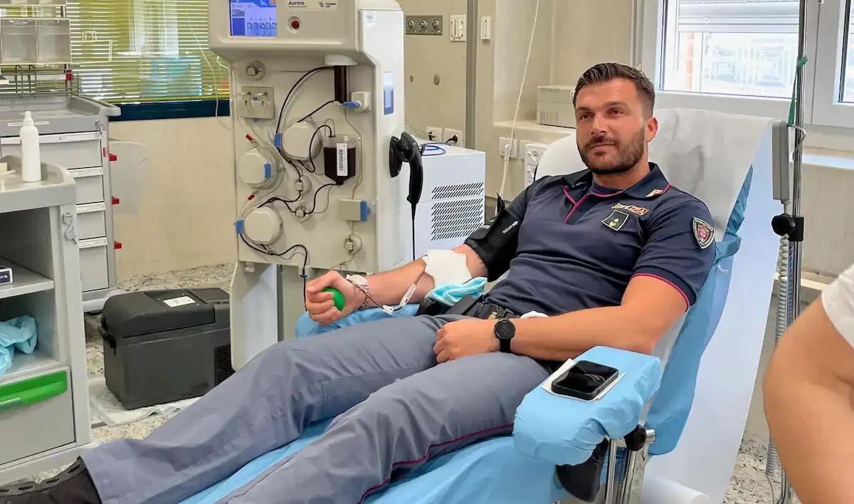 Le forze dell'ordine di Jesolo in azione: ecco perché stanno donando il sangue -