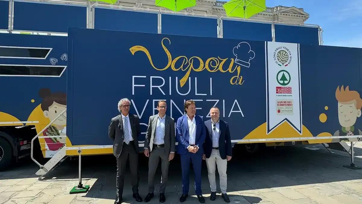 "Sapori di Fvg": ecco il tour in dieci tappe con un truck allestito per le degustazioni - 
