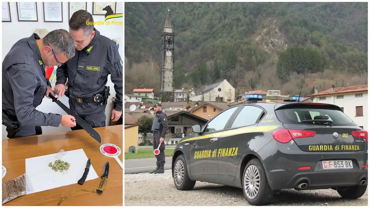 Pulfero, sequestrati droga e armi al valico di Stupizza - 