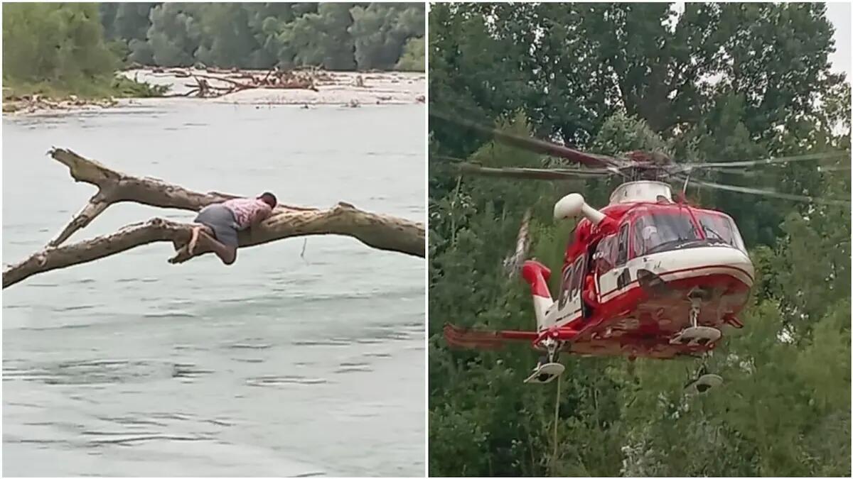 Travolti dalla corrente mentre attraversano il fiume: salvati 2 ragazzi - 