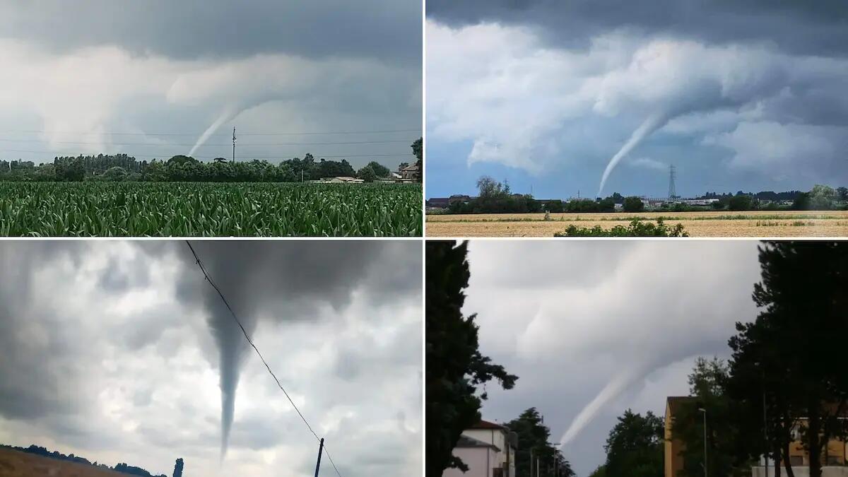 Tromba d'aria su Rovigo, danni ingenti: capannoni scoperchiati, alberi sulle auto - 