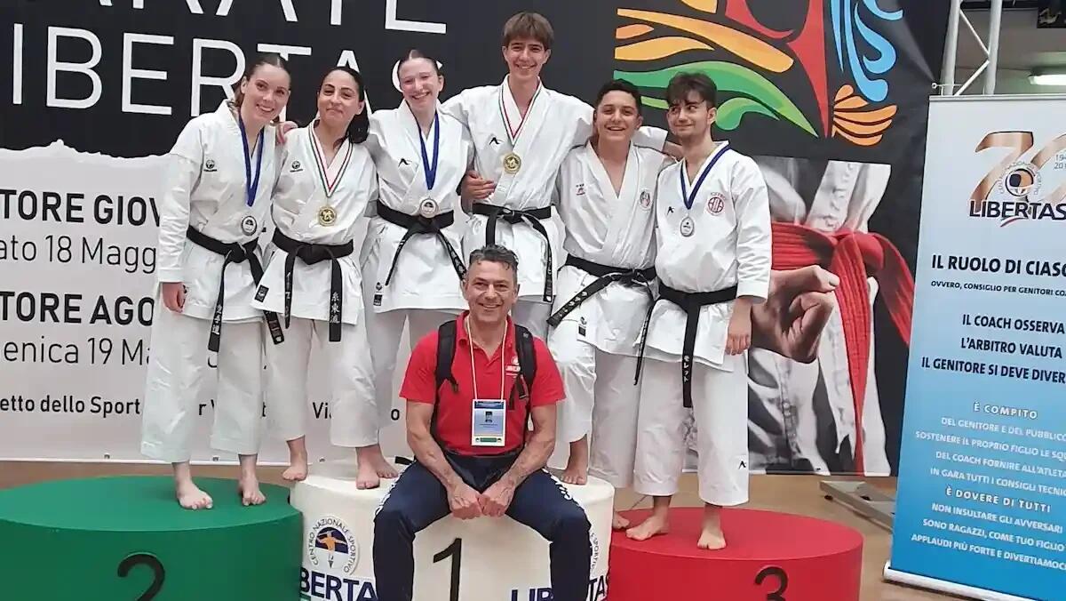 Karate, purliliesi sul podio ai tricolori Libertas - 