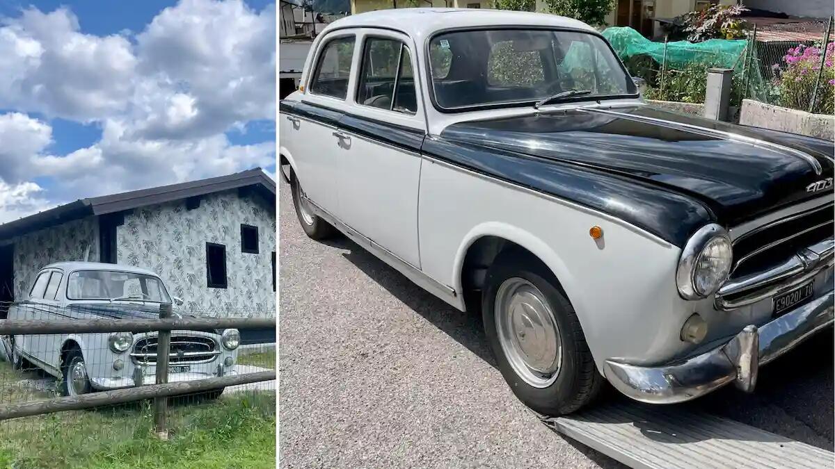 Resia accoglie la Peugeot 403 del Tenente Colombo: un'auto che fa storia - 
