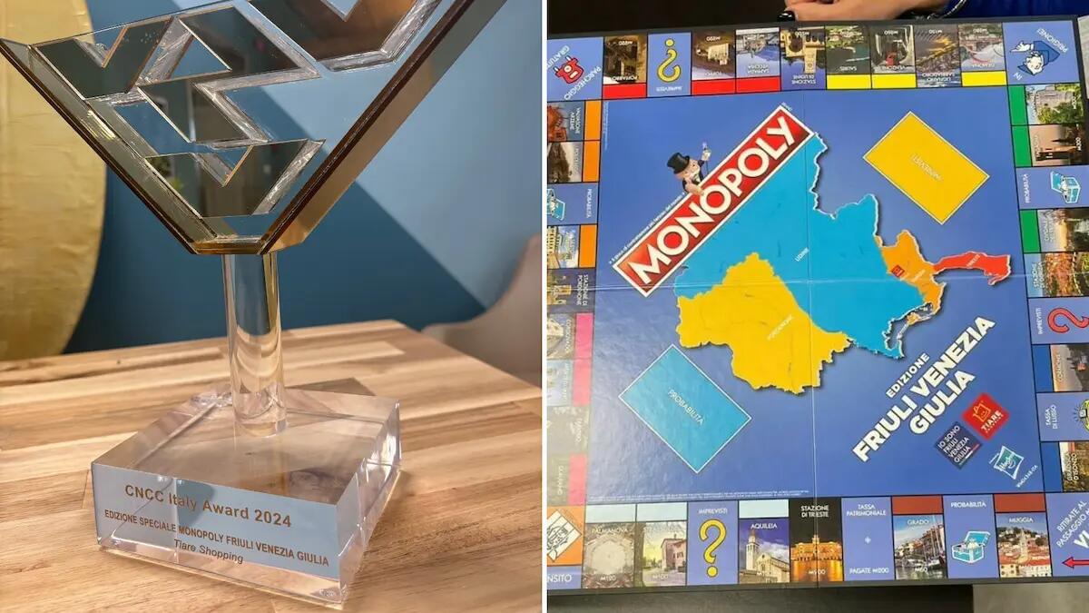 Il Monopoly friulano conquista il primo posto ai CNCC Italy Awards - 