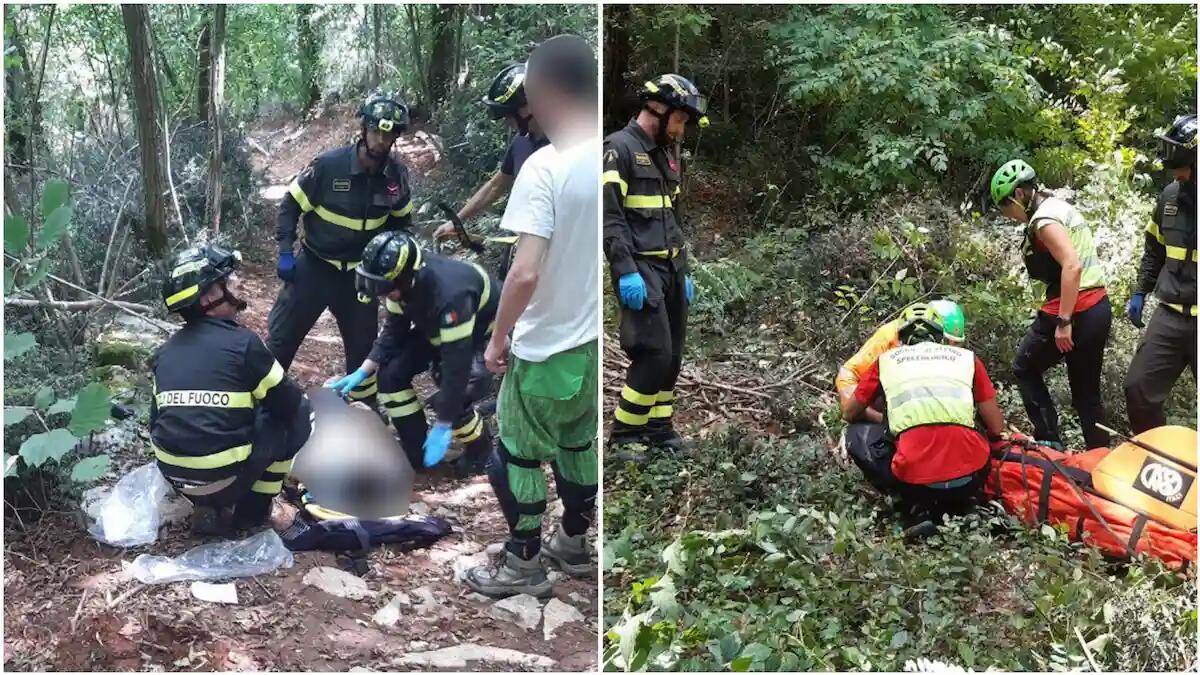 Ciclista cade dal sentiero nel Bosco di Medea e si ferisce ruzzolando - 