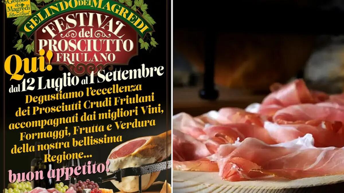 Ritorna il Festival del Prosciutto Friulano da Gelindo dei Magredi - 