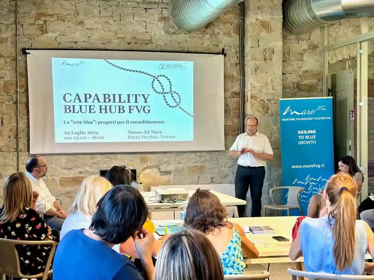 Capability Blue Hub Fvg: presentati i risultati al Museo del Mare Porto Vecchio - 