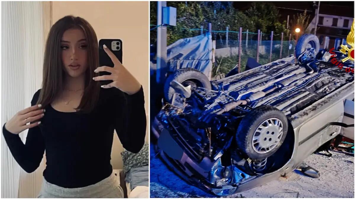 Auto con 5 giovani finisce fuori strada: morta la 16enne Arianna Cuccato -