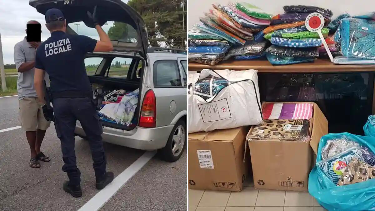 Jesolo. Lotta all’abusivismo: centinaia di oggetti sequestrati e sanzioni elevate -
