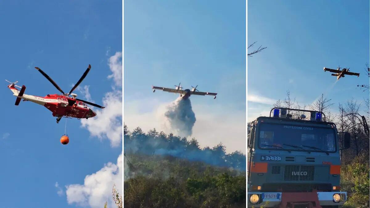 Monfalcone. Incendio al Lisert: «situazione sotto controllo. Scatta la bonifica» - 